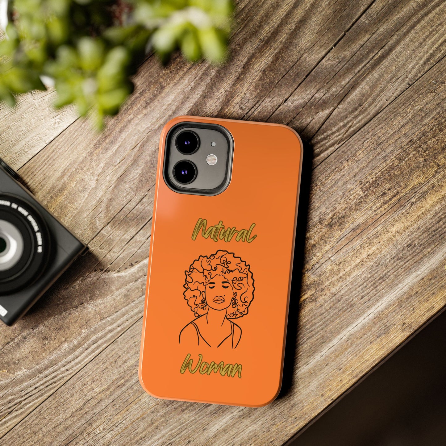 Natural Woman All About Me (BL)Tough Phone Cases CRUSTA