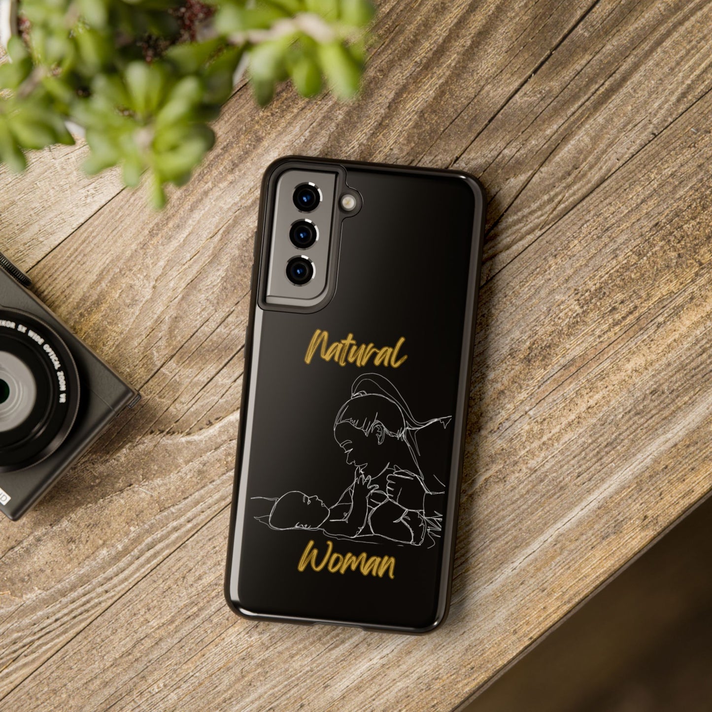 Natural Woman New Life (WL)Tough Phone Cases BLACK