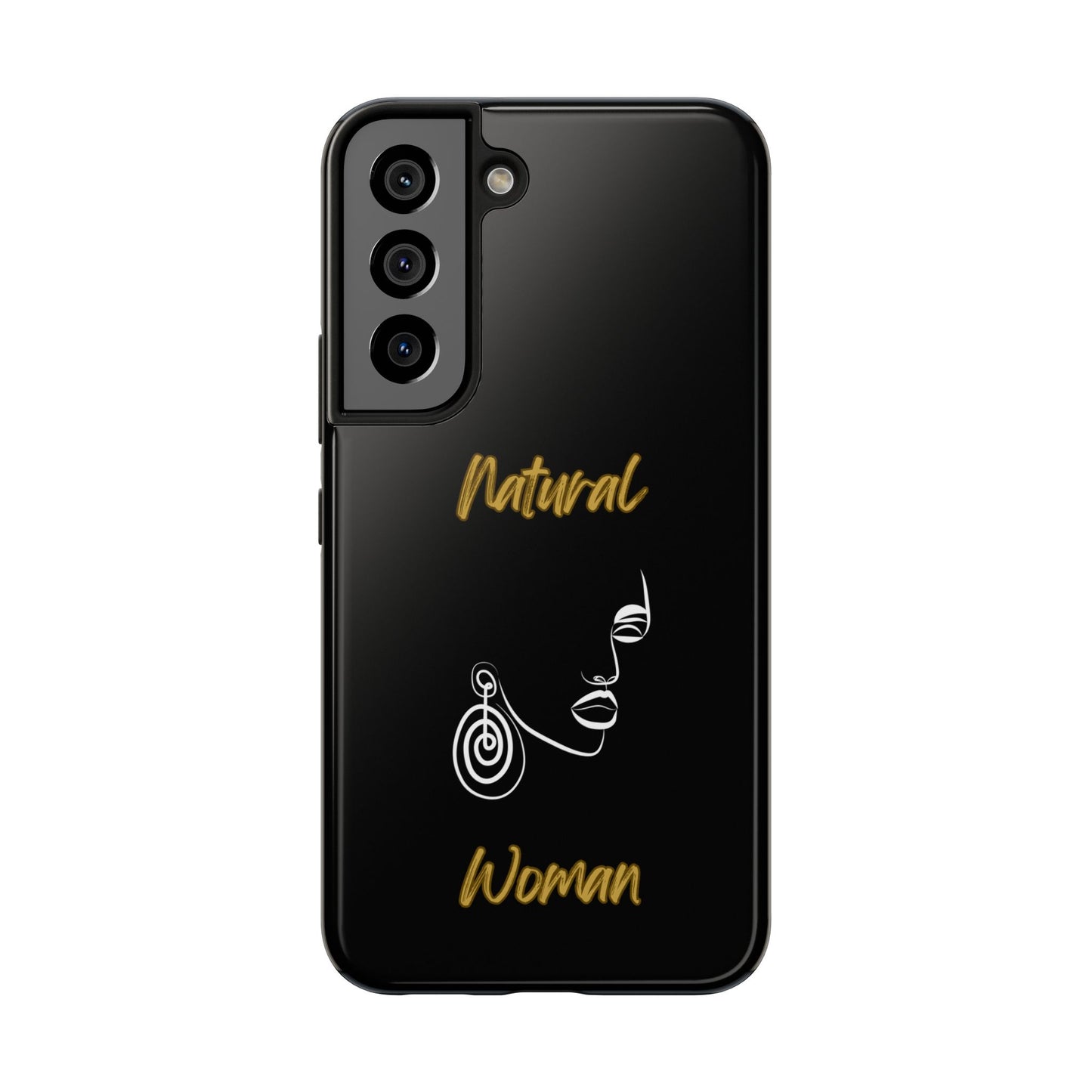 Natural Woman Music In My Soul (WL)Tough Phone Cases BLACK