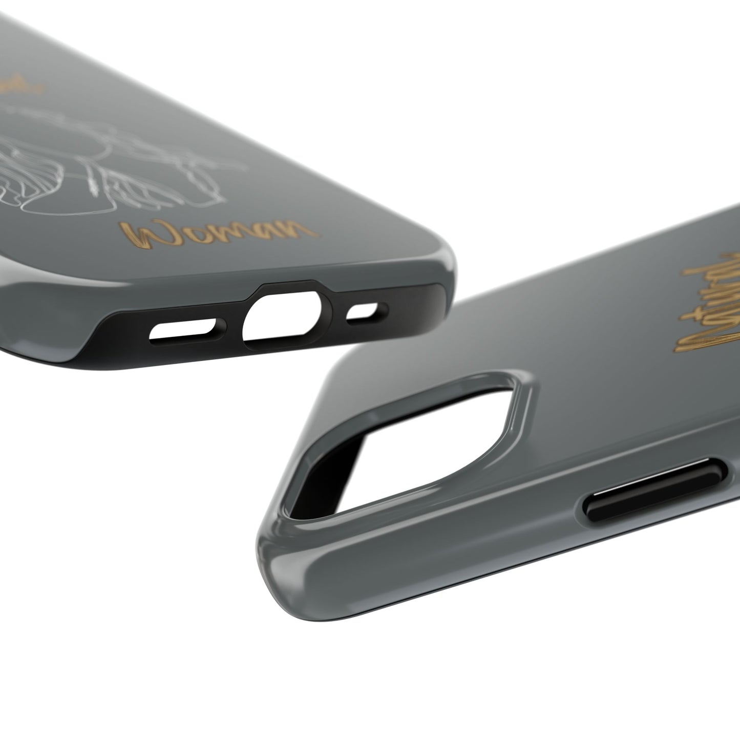 Natural Woman Relaxed (WL) Tough Phone Cases DARK GREY