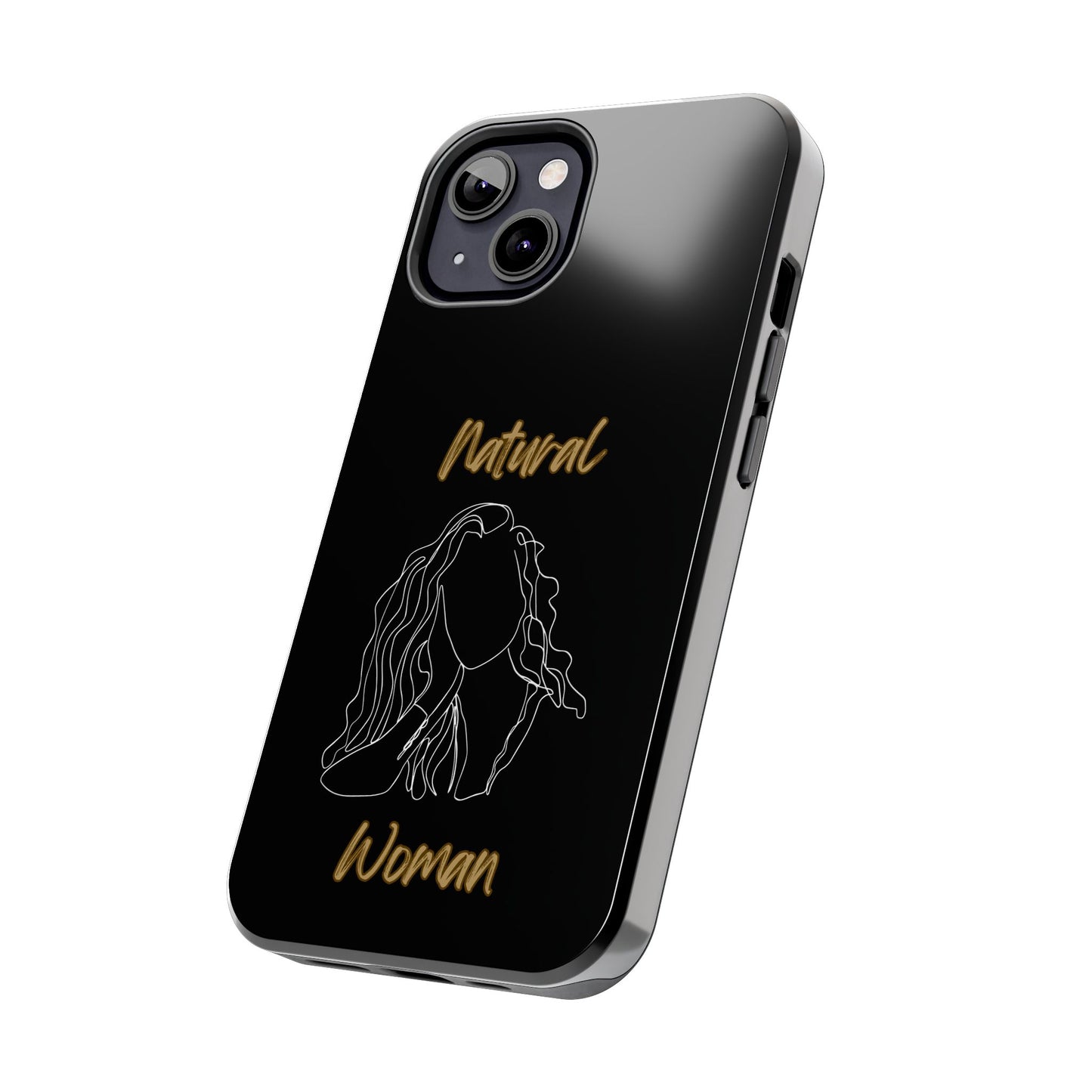 Natural Woman Relaxed (WL) Tough Phone Cases BLACK