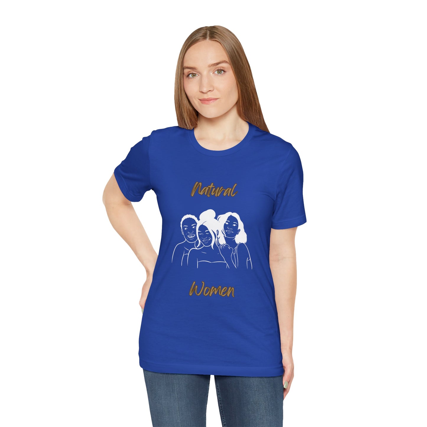 Natural Woman Laughing Friends (WL) Short Sleeve T-Shirt
