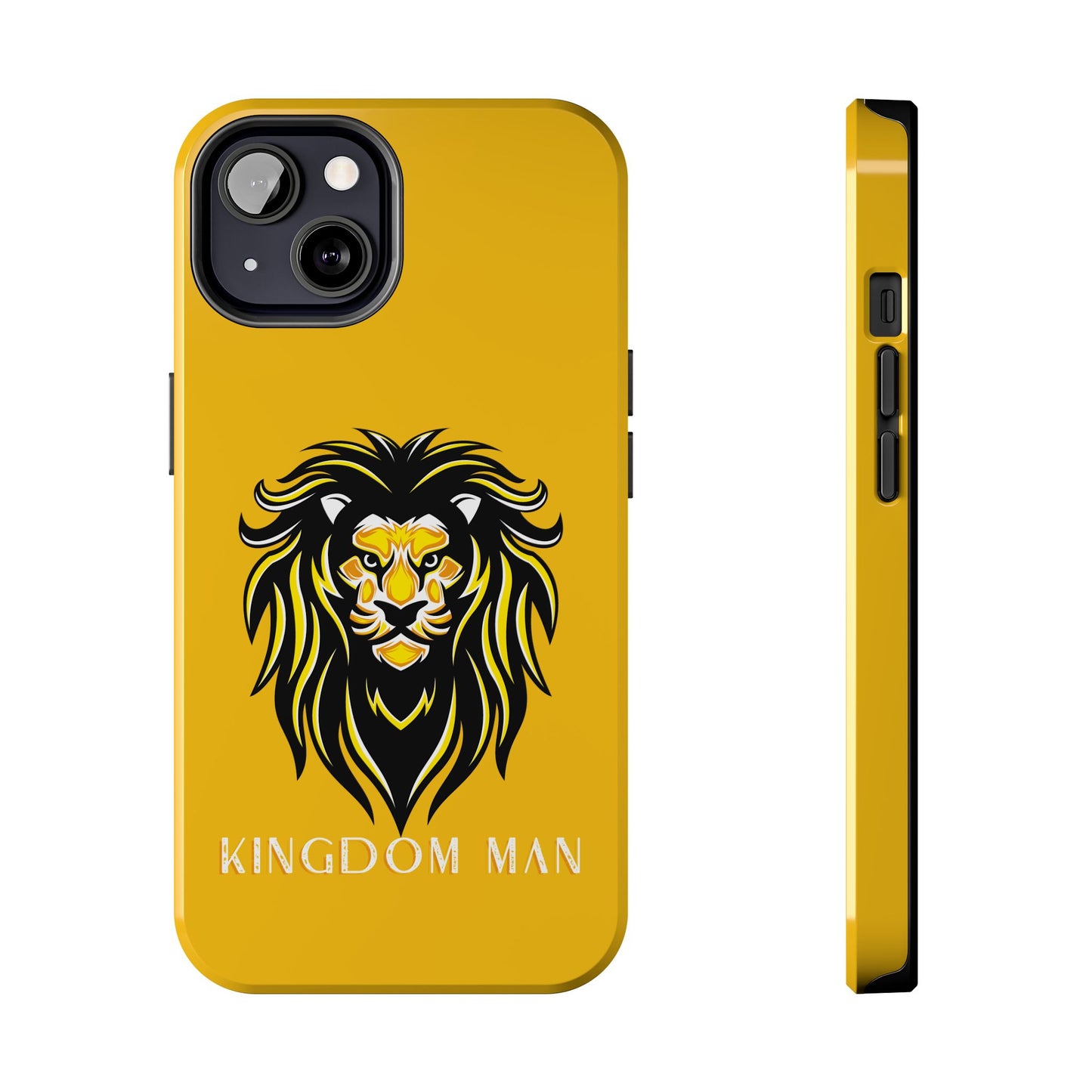 Kingdom Man (White-Gold Label) Tough Phone Case YELLOW