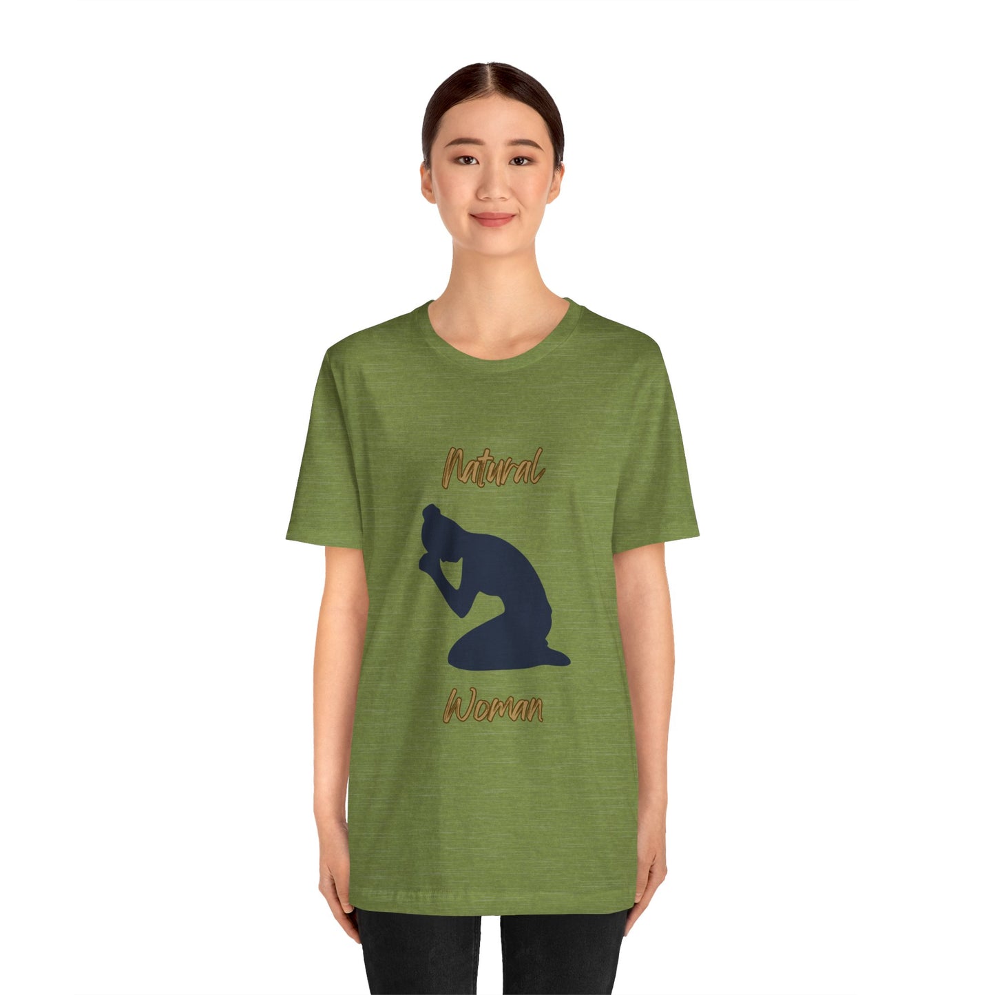 Natural Woman Pray (BL) Short Sleeve T-Shirt