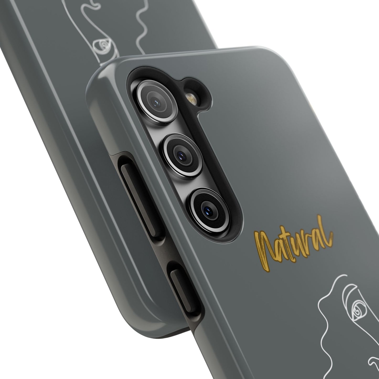 Natural Woman Peekaboo (WL)Tough Phone Cases DARK GREY