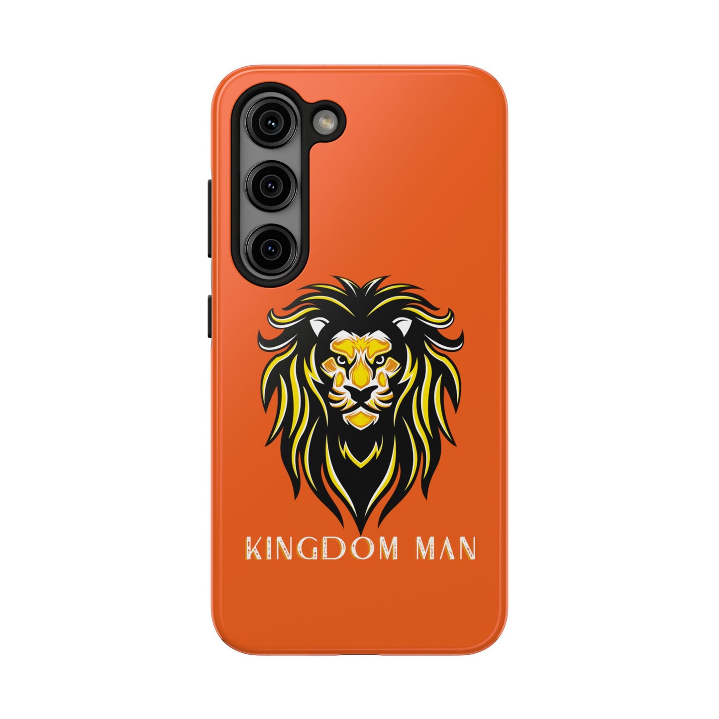 Kingdom Man (White-Gold Label) Tough Phone Case ORANGE