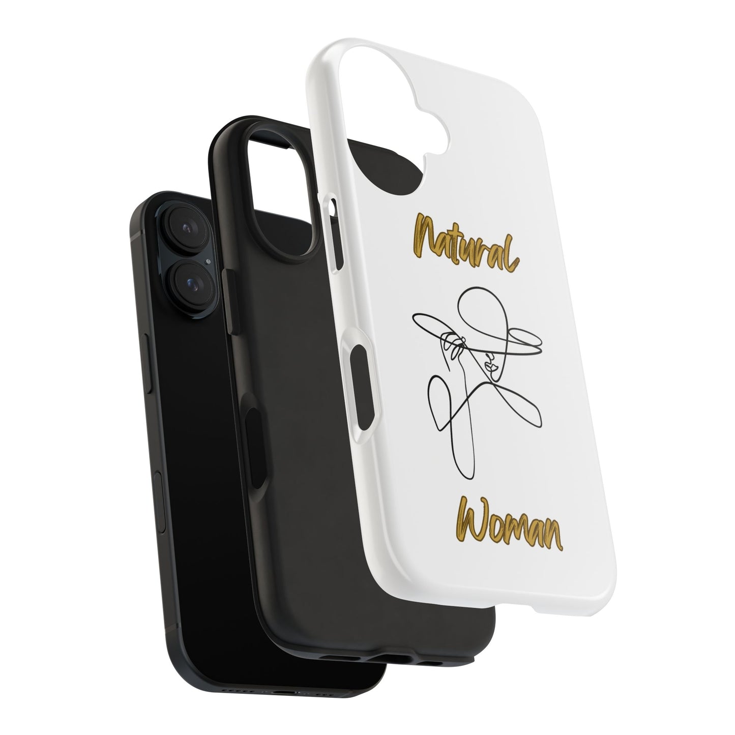 Natural Woman An Original (BL)Tough Phone Cases WHITE