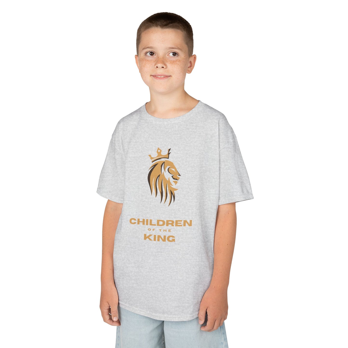 Children of the King Inspirational Kids Cotton T-Shirt (BRL)