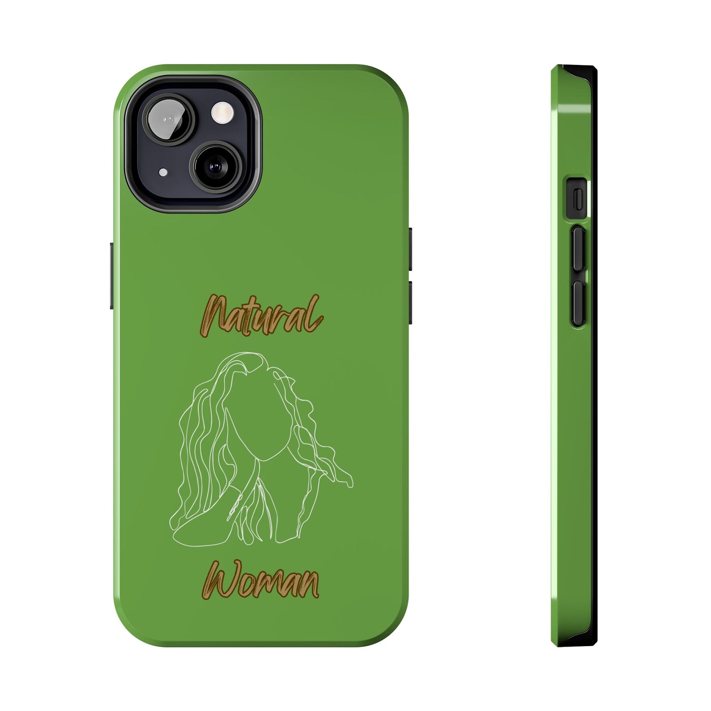 Natural Woman Relaxed (WL) Tough Phone Cases GREEN