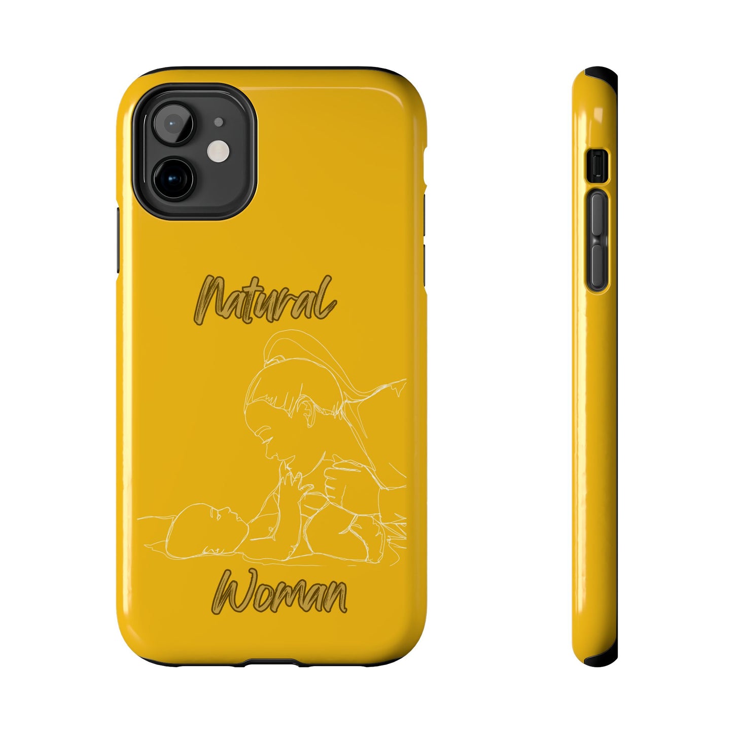 Natural Woman New Life (WL)Tough Phone Cases YELLOW