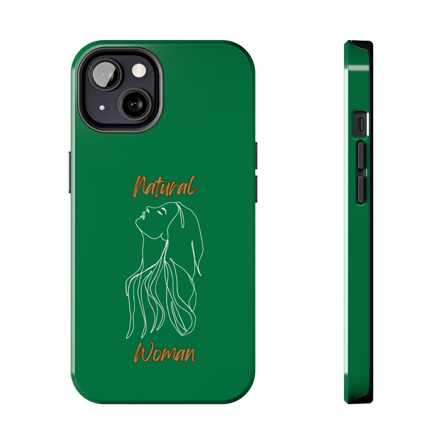 Natural Woman Appreciation (WL)Tough Phone Cases DARK GREEN
