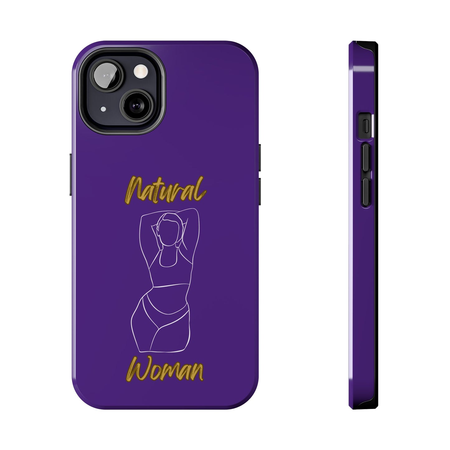 Natural Woman I Love Me (WL)Tough Phone Cases PURPLE