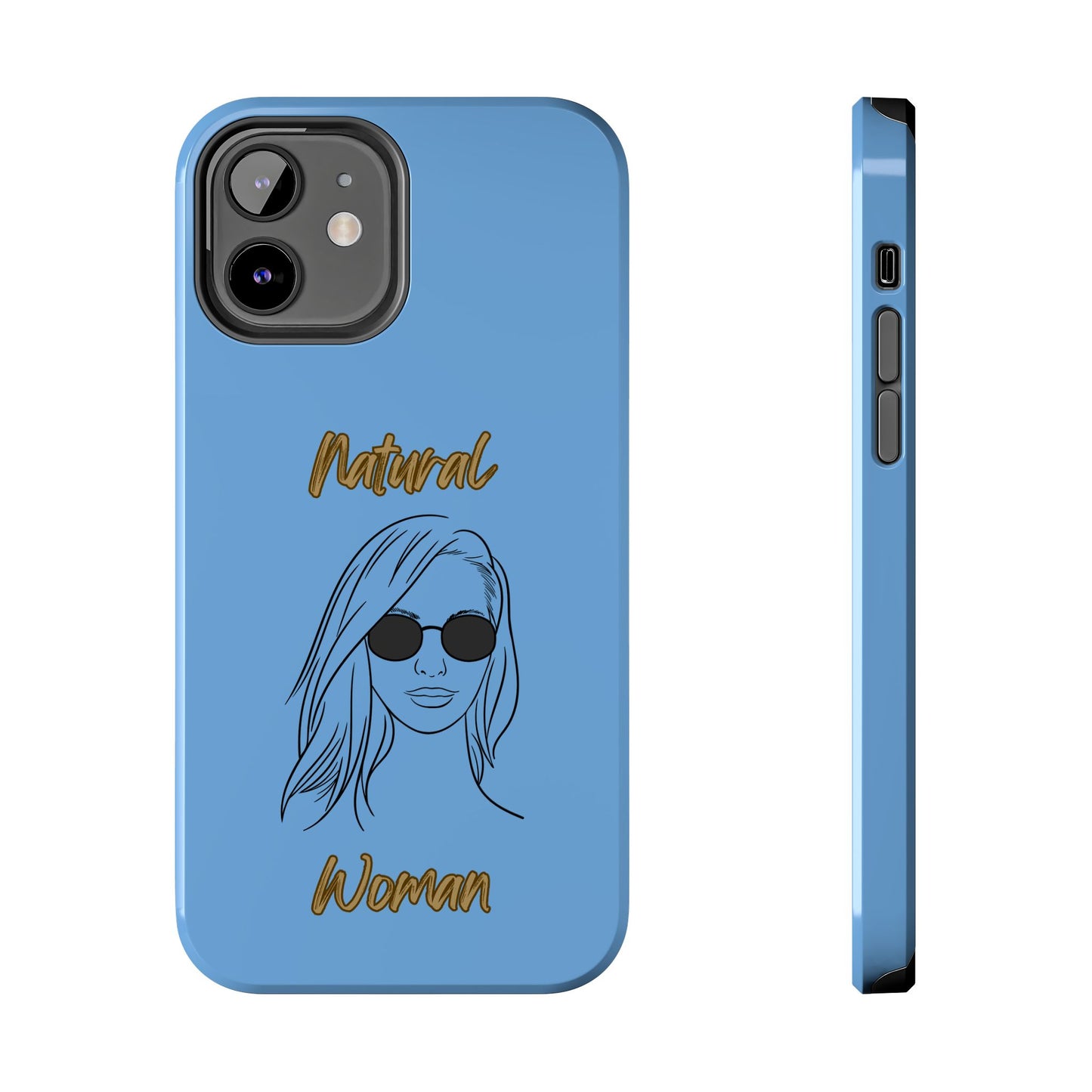 Natural Woman Shades (BL)Tough Phone Cases LIGHT BLUE