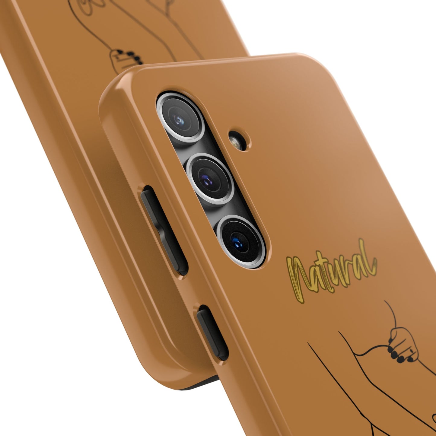 Natural Woman Loved In & Out (BL)Tough Phone Cases LIGHT BROWN
