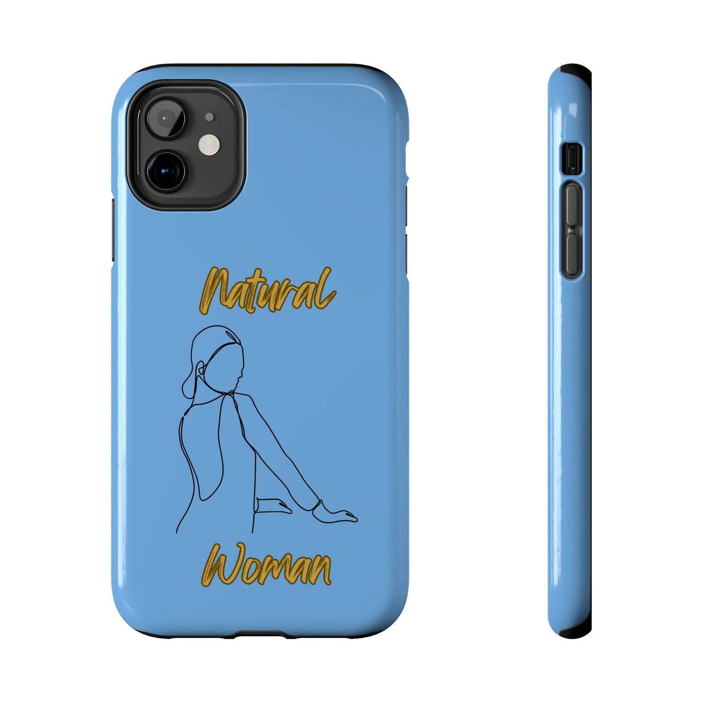 Natural Woman Hands Free (BL)Tough Phone Cases LIGHT BLUE
