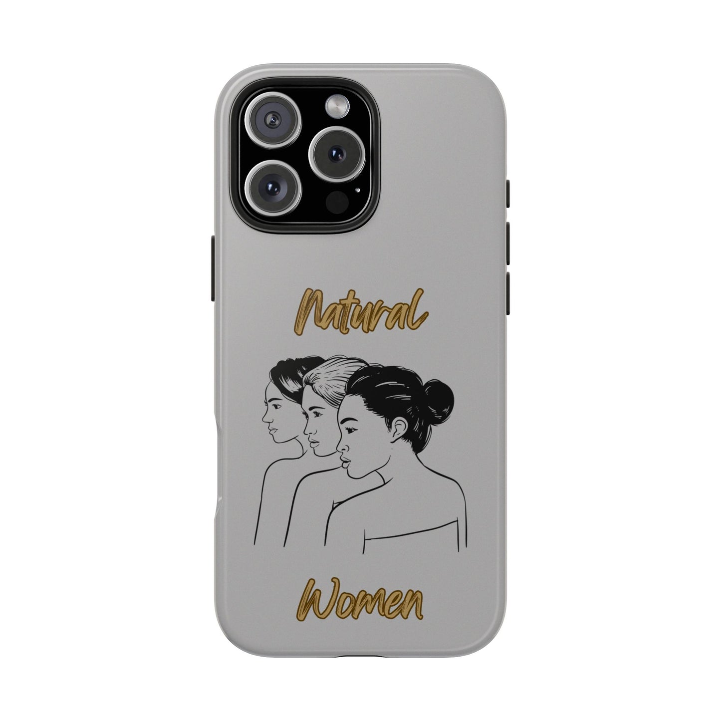 Natural Woman United Friends (BL)Tough Phone Cases LIGHT GREY