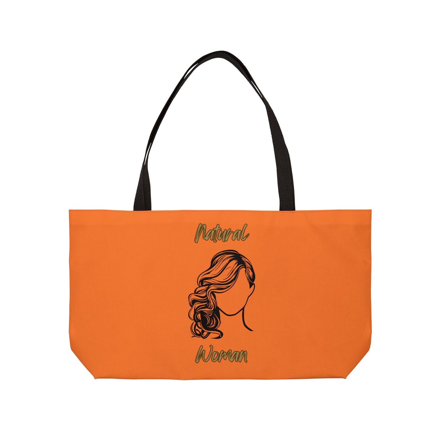 Natural Woman Long Curl (BL) Weekender Tote Bag CRUSTA