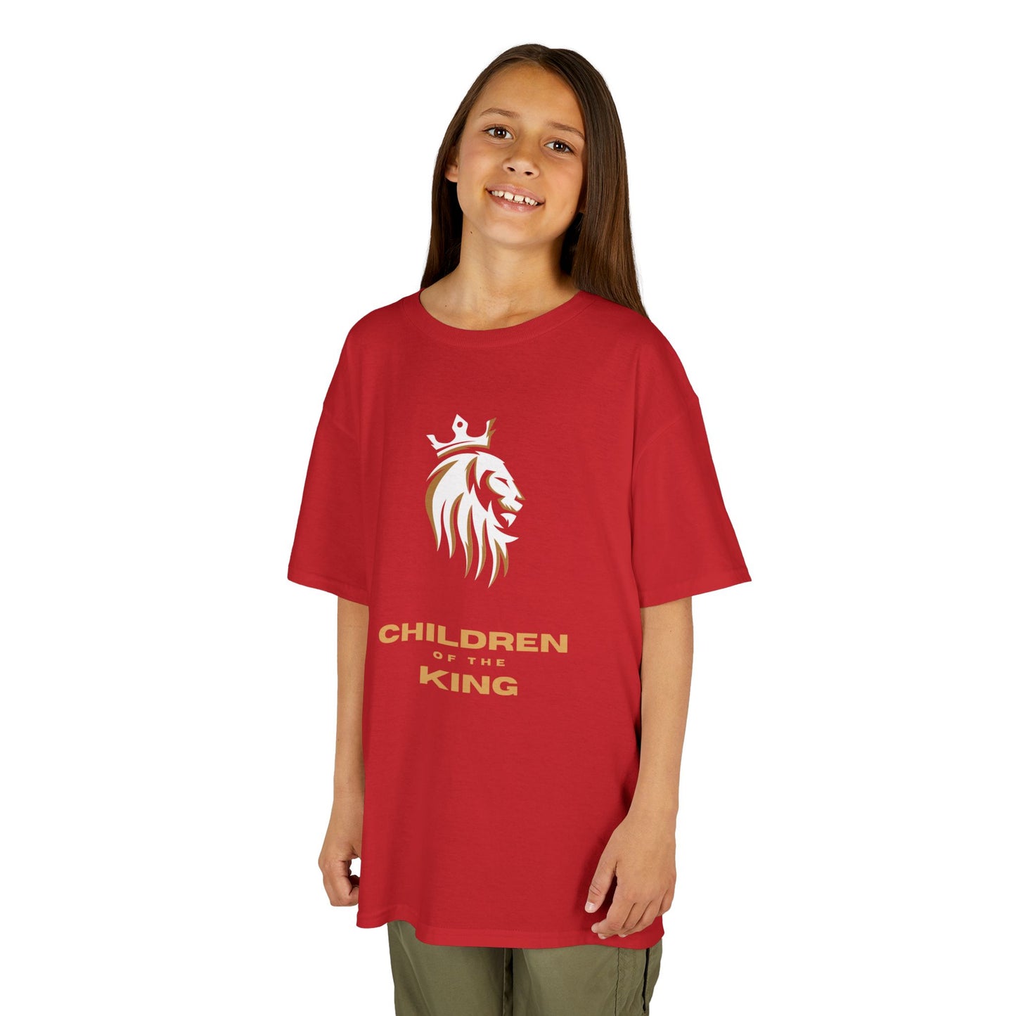 Children of the King Inspirational Kids Cotton T-Shirt (WL)