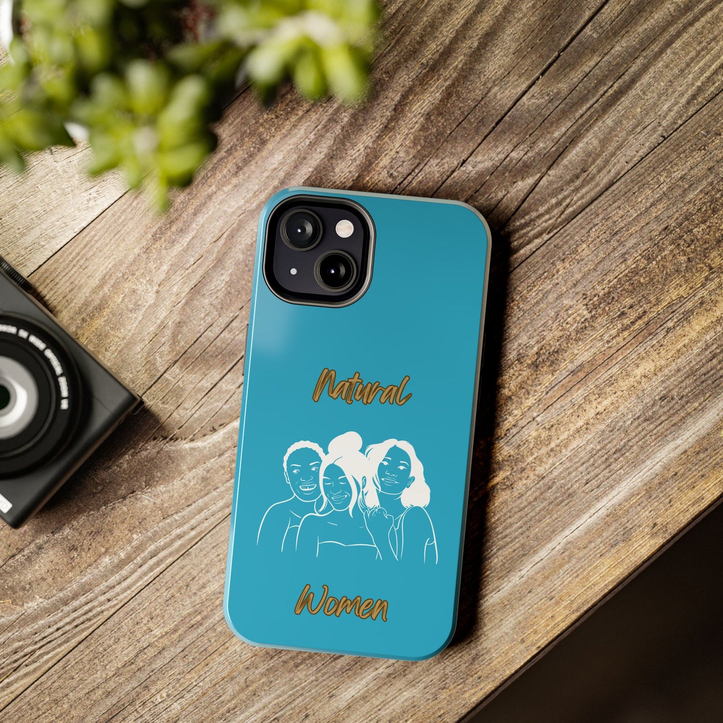 Natural Women Laughing Friends (WL)Tough Phone Cases TURQUOISE