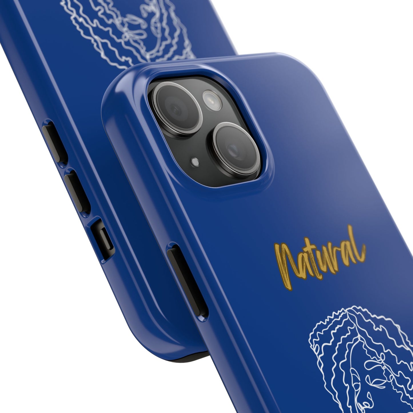 Natural Woman Naturally Me (WL)Tough Phone Cases DARK BLUE