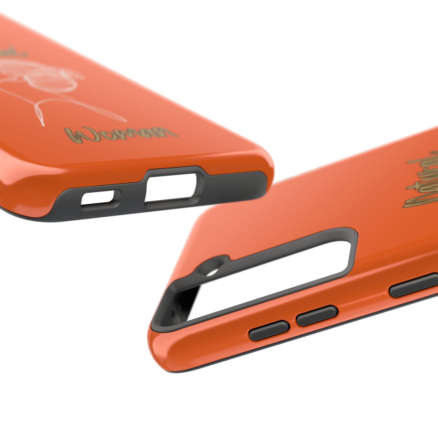 Natural Woman Wet Bun (WL) Tough Phone Cases ORANGE