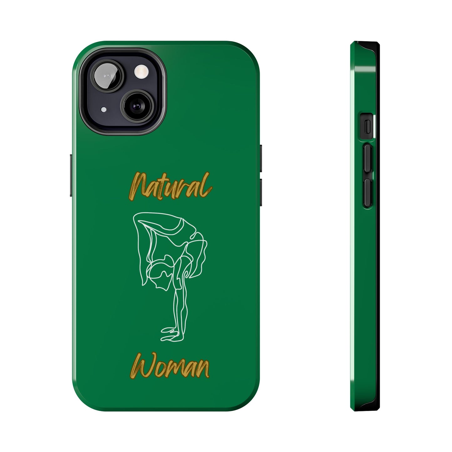 Natural Woman Flexible (WL)Tough Phone Cases DARK GREEN