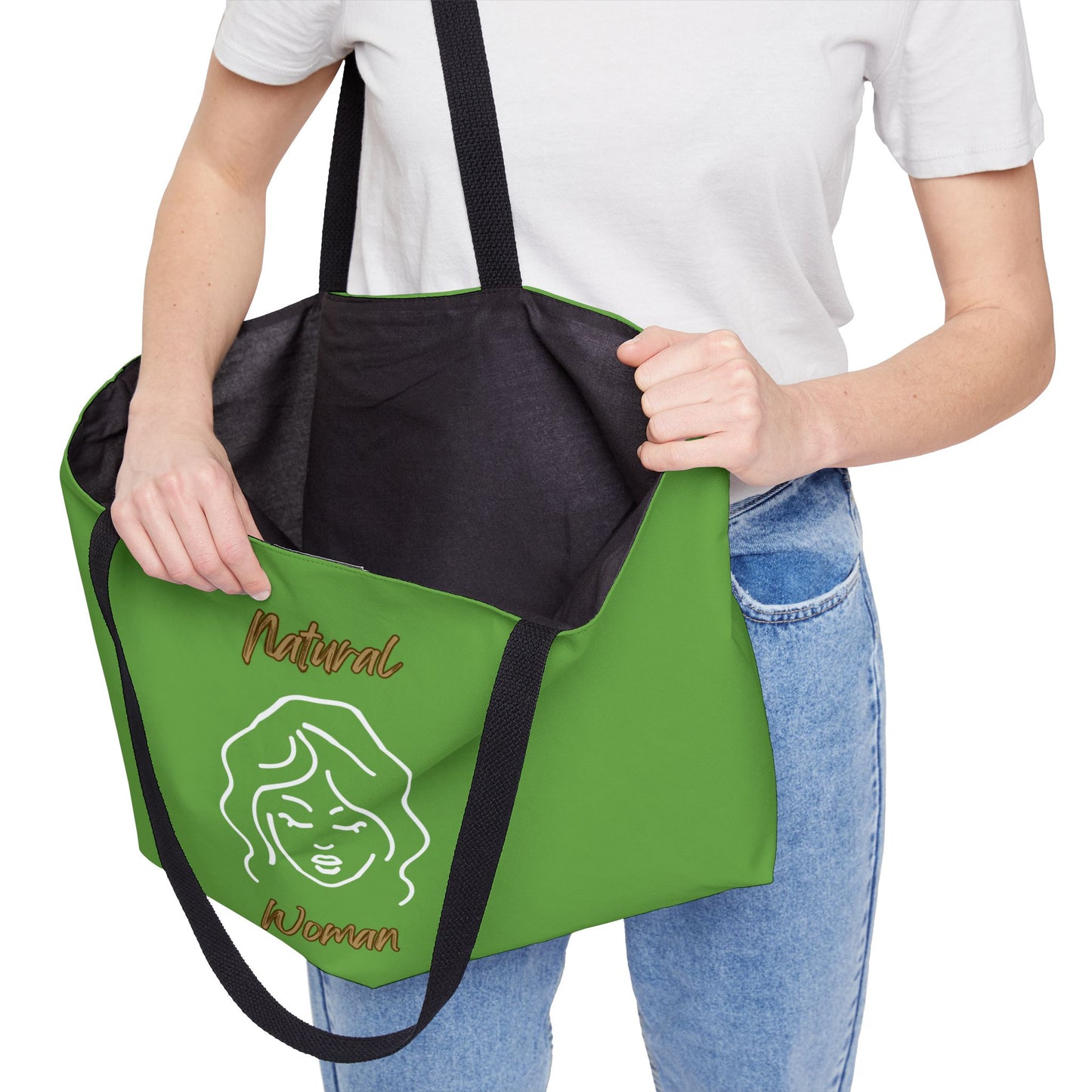 Natural Woman Modest (WL) Weekender Tote Bag GREEN
