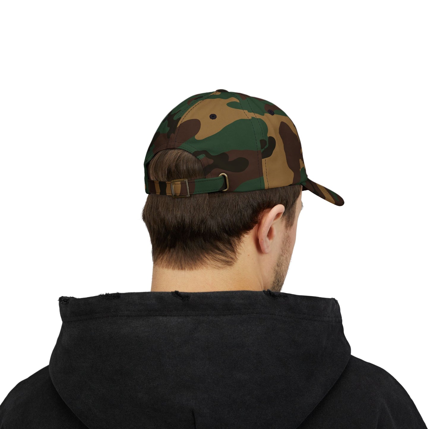 Strong Family Custom Casual Cap - GREEN CAMO