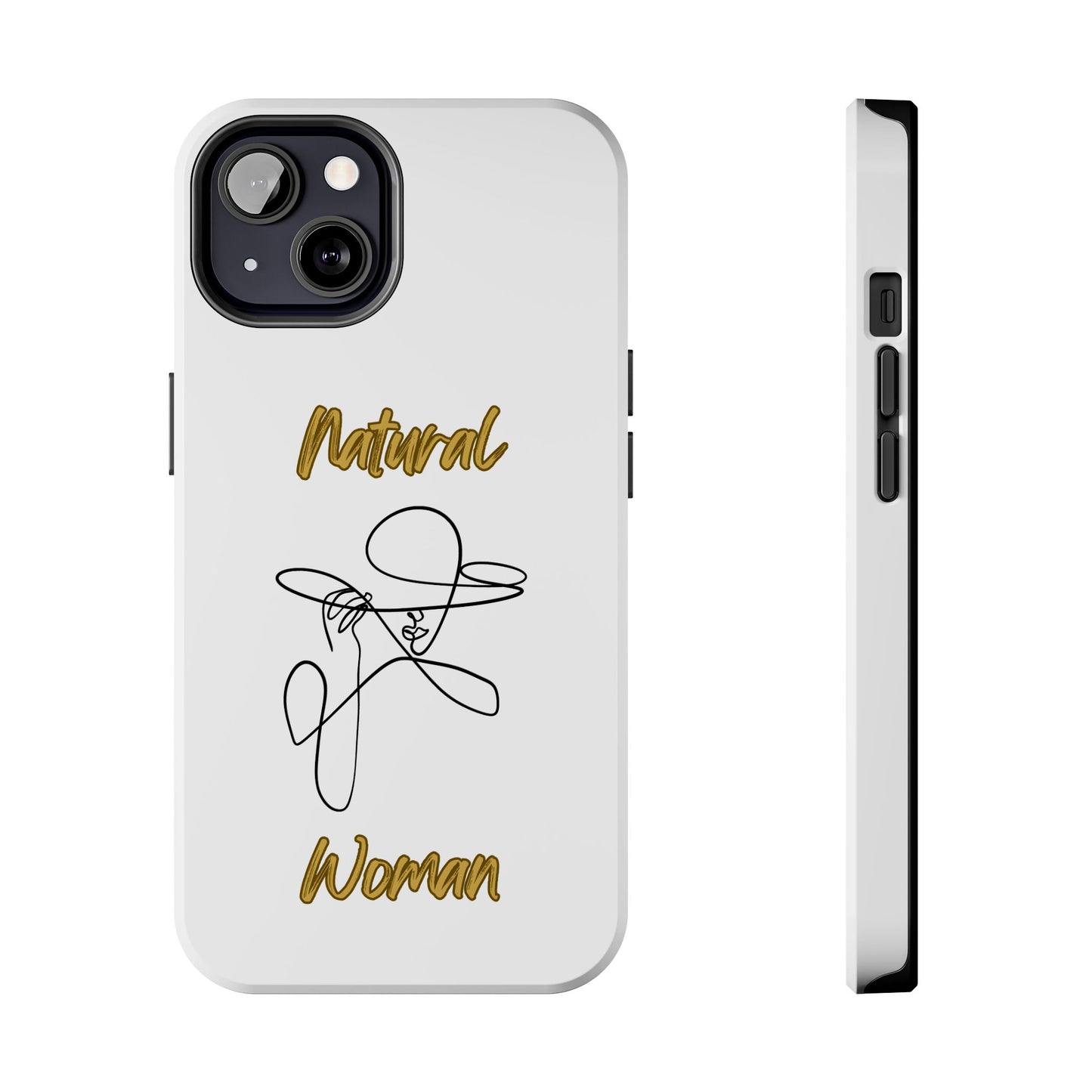 Natural Woman An Original (BL)Tough Phone Cases WHITE