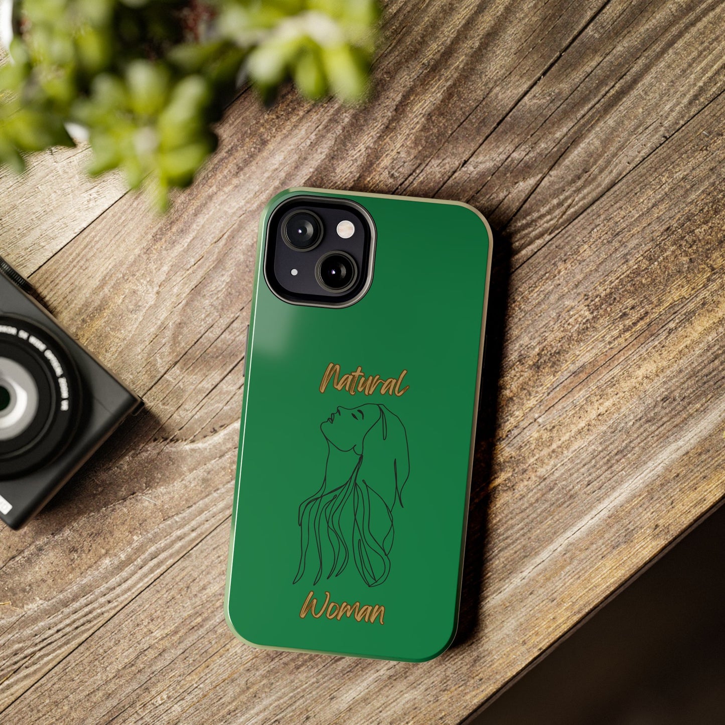 Natural Woman Appreciation (BL) Tough Phone Cases DARK GREEN