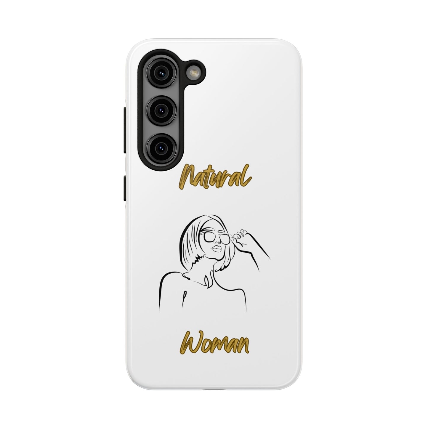 Natural Woman Bright Future (BL)Tough Phone Cases WHITE