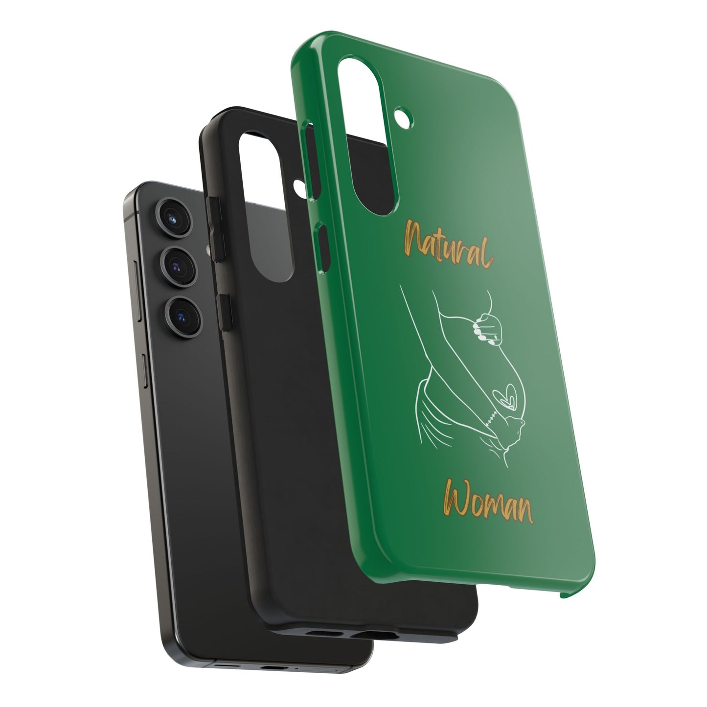 Natural Woman Loved In & Out (WL)Tough Phone Cases DARK GREEN