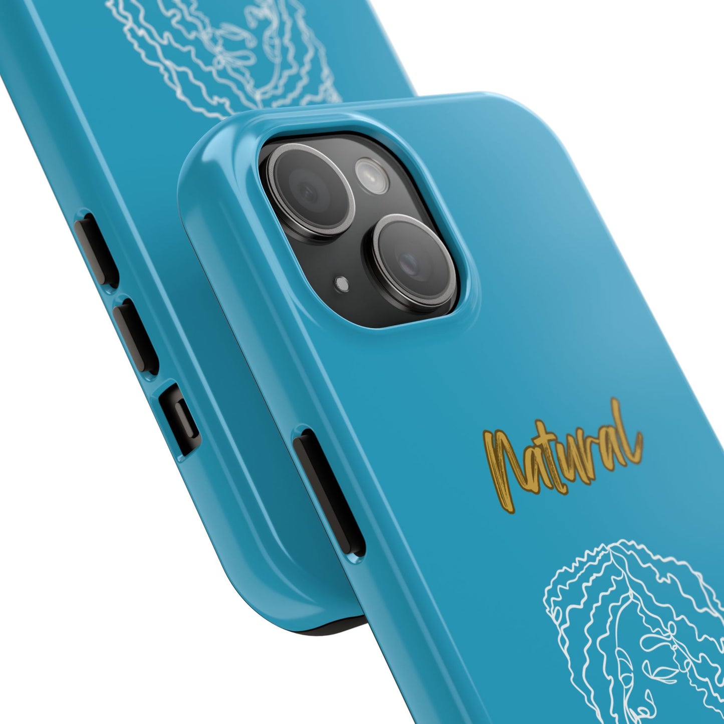 Natural Woman Naturally Me (WL)Tough Phone Cases TURQUOISE