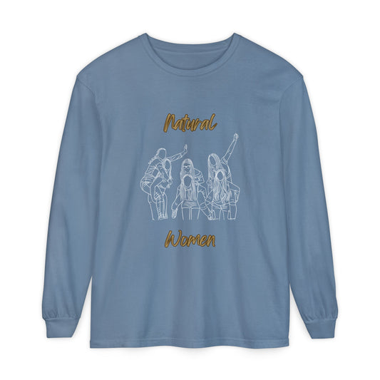 Natural Women Piggy Back (WL) Long Sleeve T-Shirt