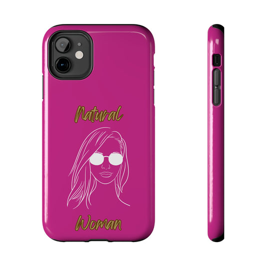 Natural Woman Shades (WL)Tough Phone Cases PINK