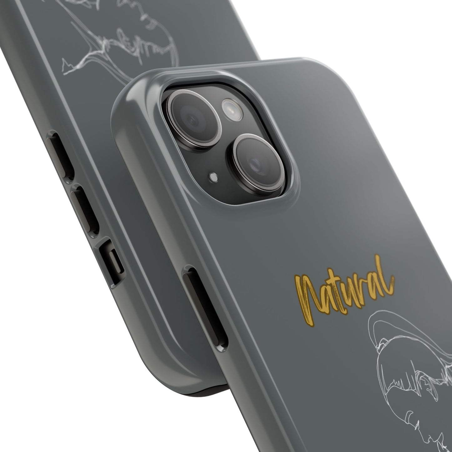 Natural Woman New Life (WL)Tough Phone Cases DARK GREY