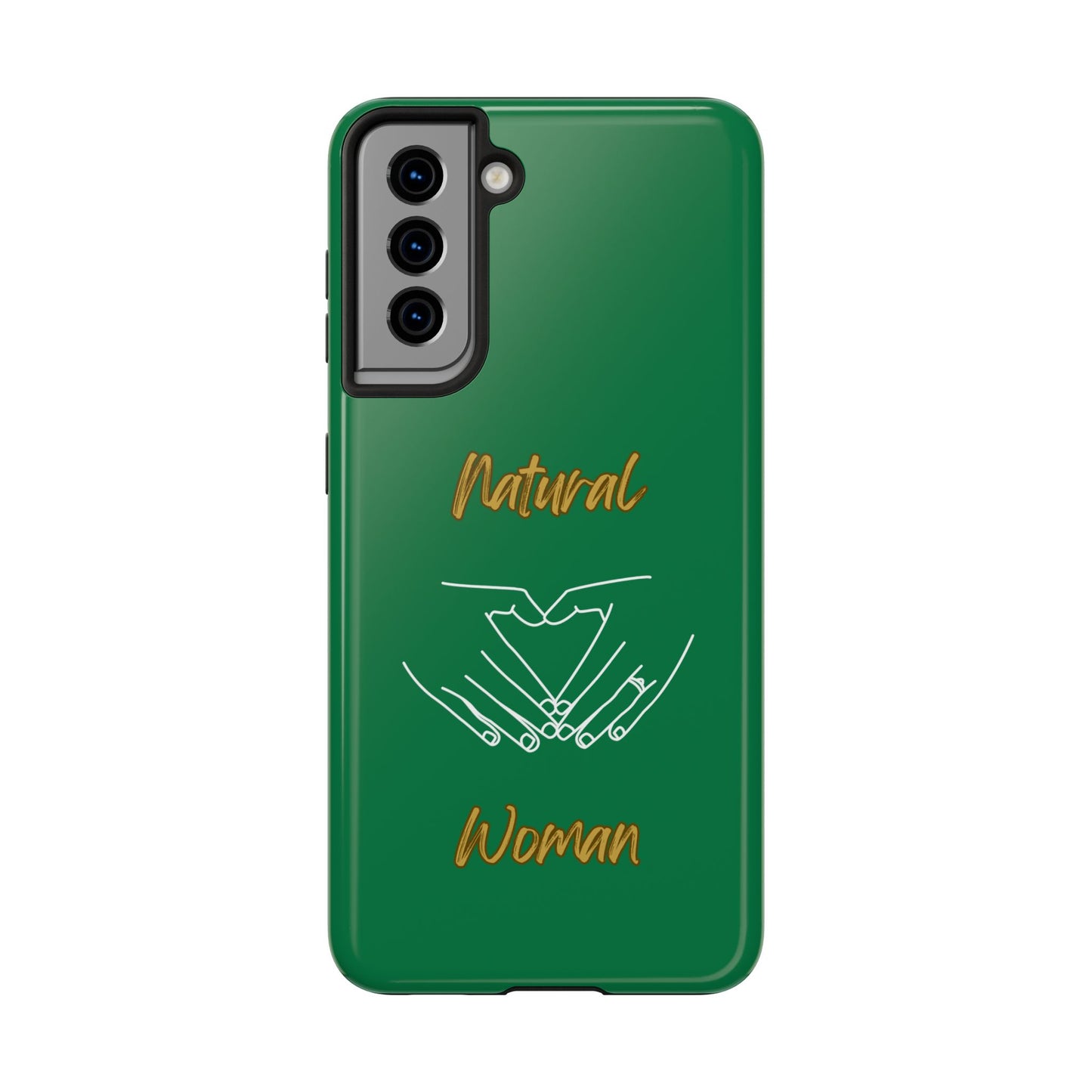 Natural Woman I Love You (WL)Tough Phone Cases DARK GREEN