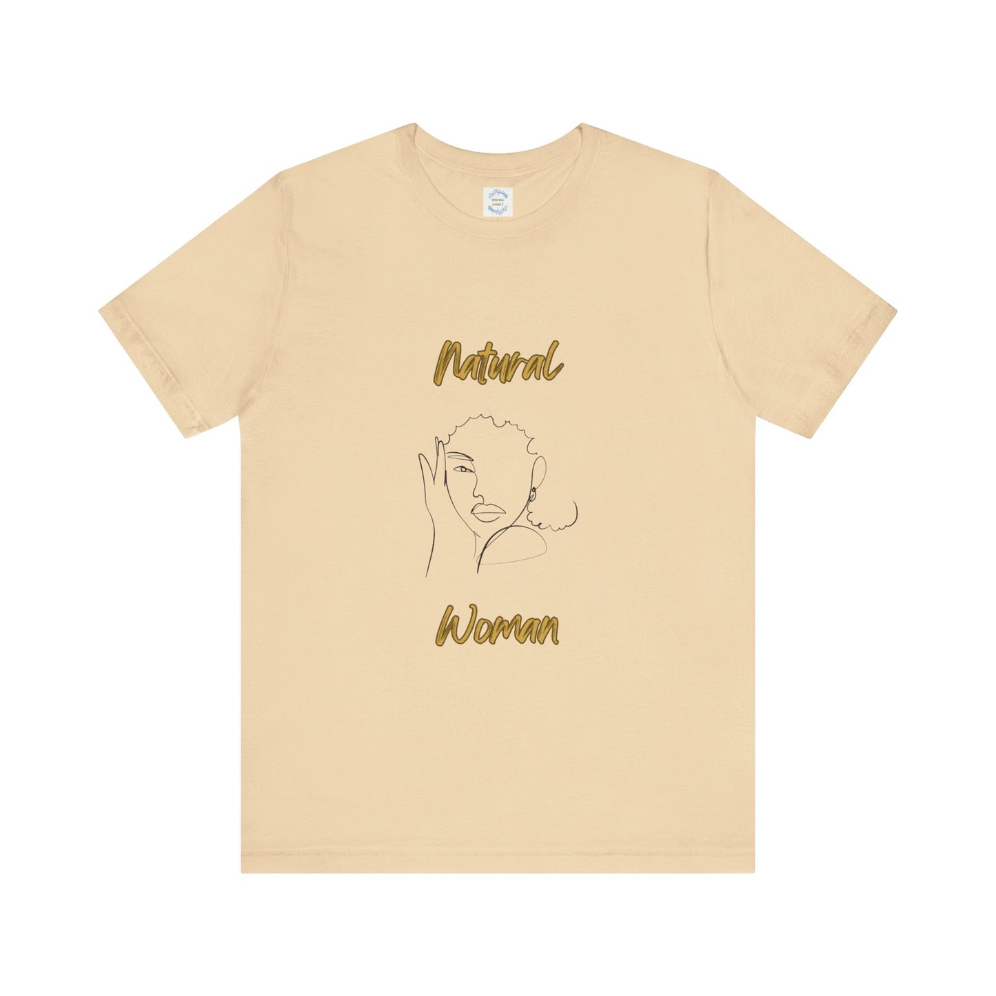 Natural Woman Let's Be Friends (BL) Short Sleeve T-Shirt