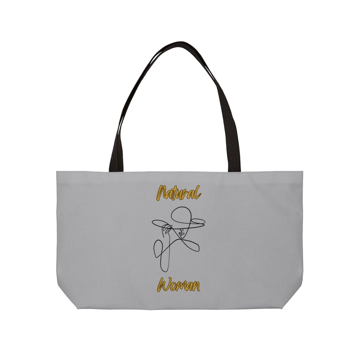 Natural Woman An Original (BL) Weekender Tote Bag LIGHT GREY