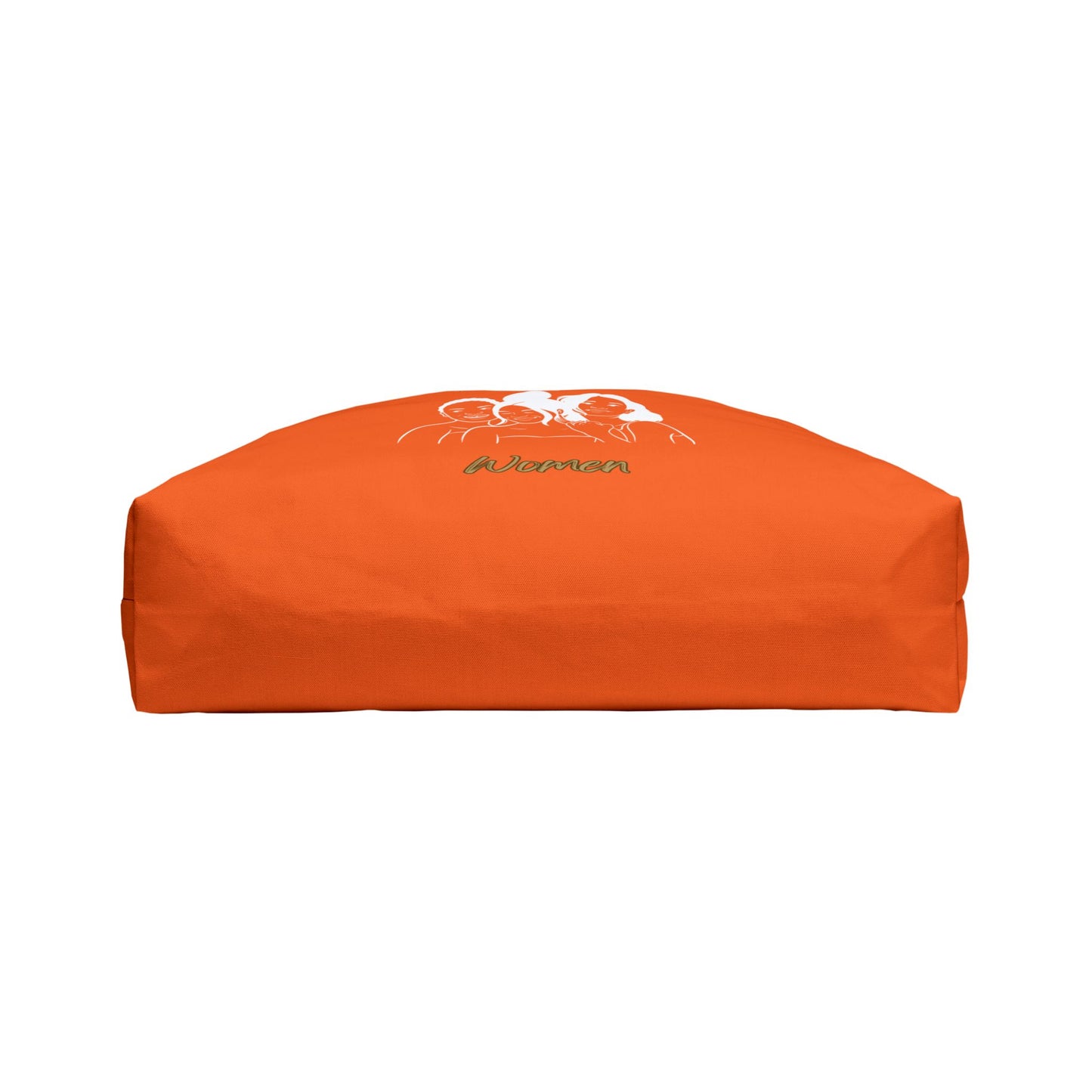 Natural Women Laughing Friends (WL) Weekender Tote Bag ORANGE