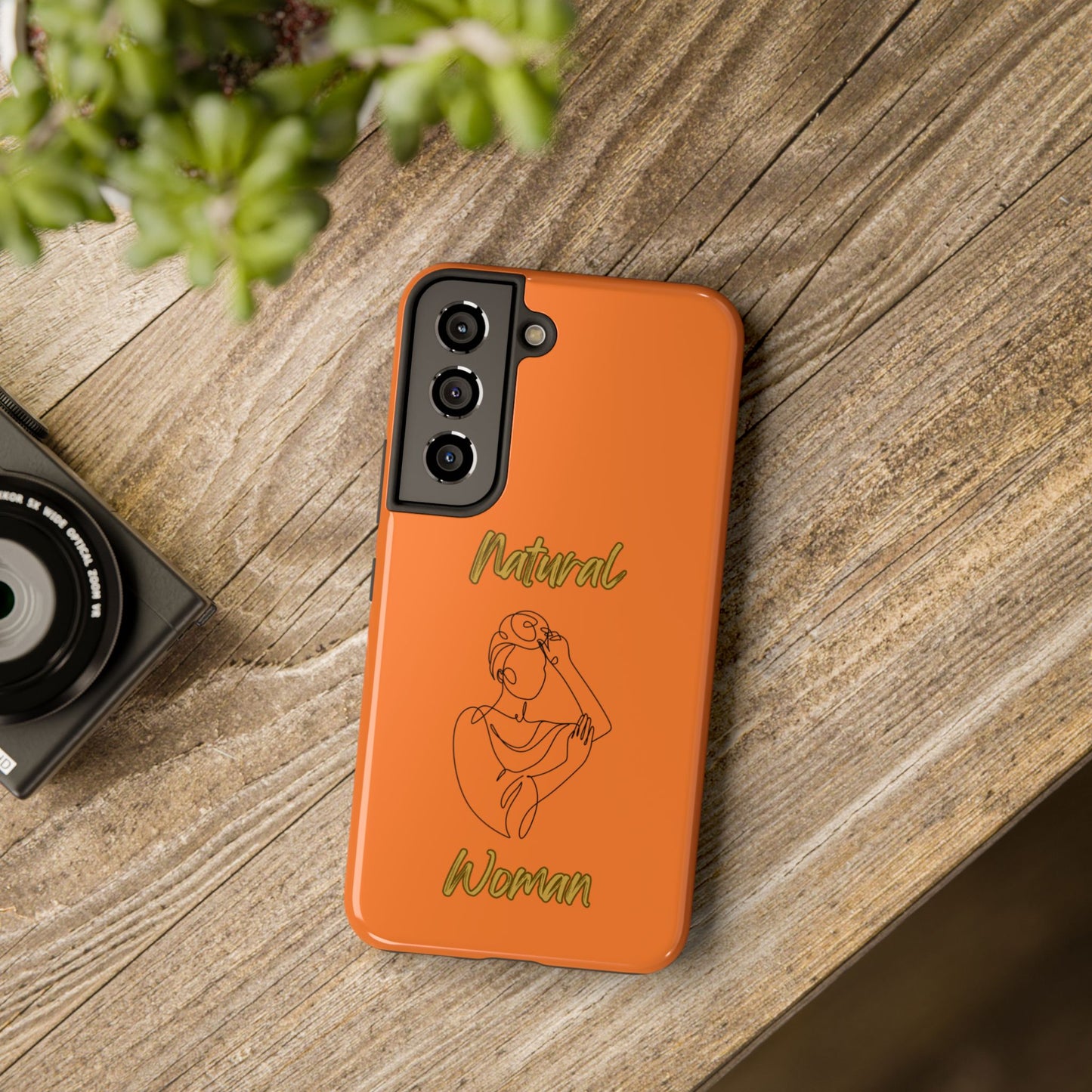 Natural Woman Style (BL)Tough Phone Cases CRUSTA
