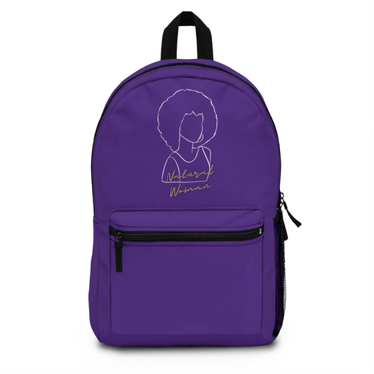 Natural Woman Afro (WL) Backpack PURPLE