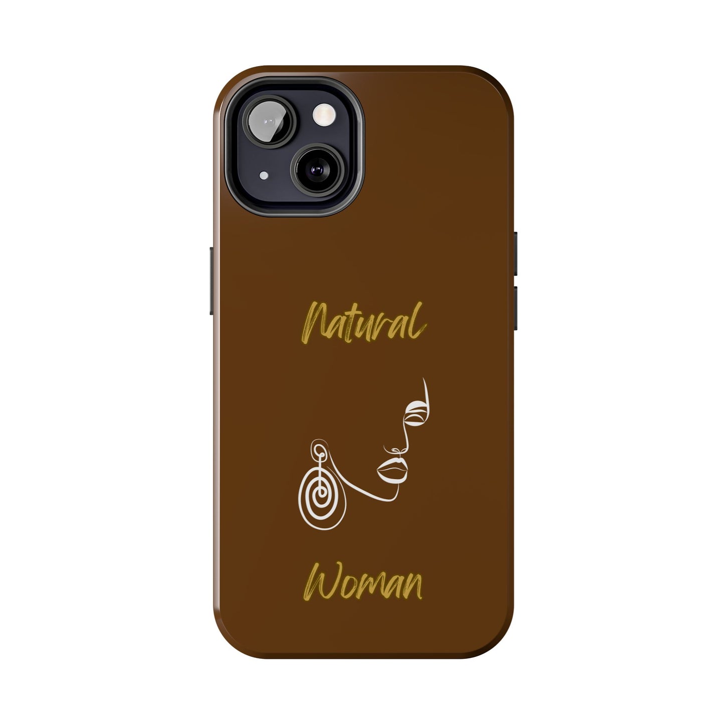 Natural Woman Music In My Soul (WL)Tough Phone Cases BROWN