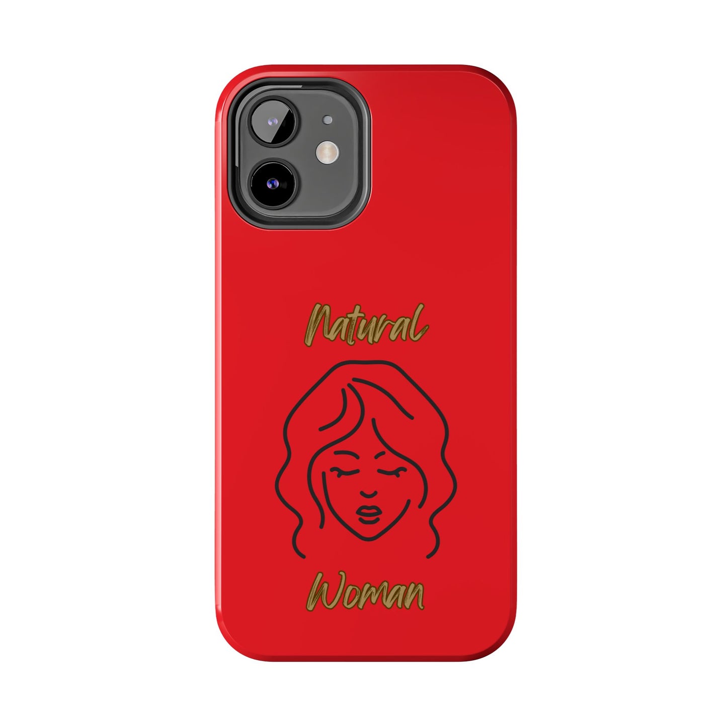 Natural Woman Modest (BL)Tough Phone Cases RED