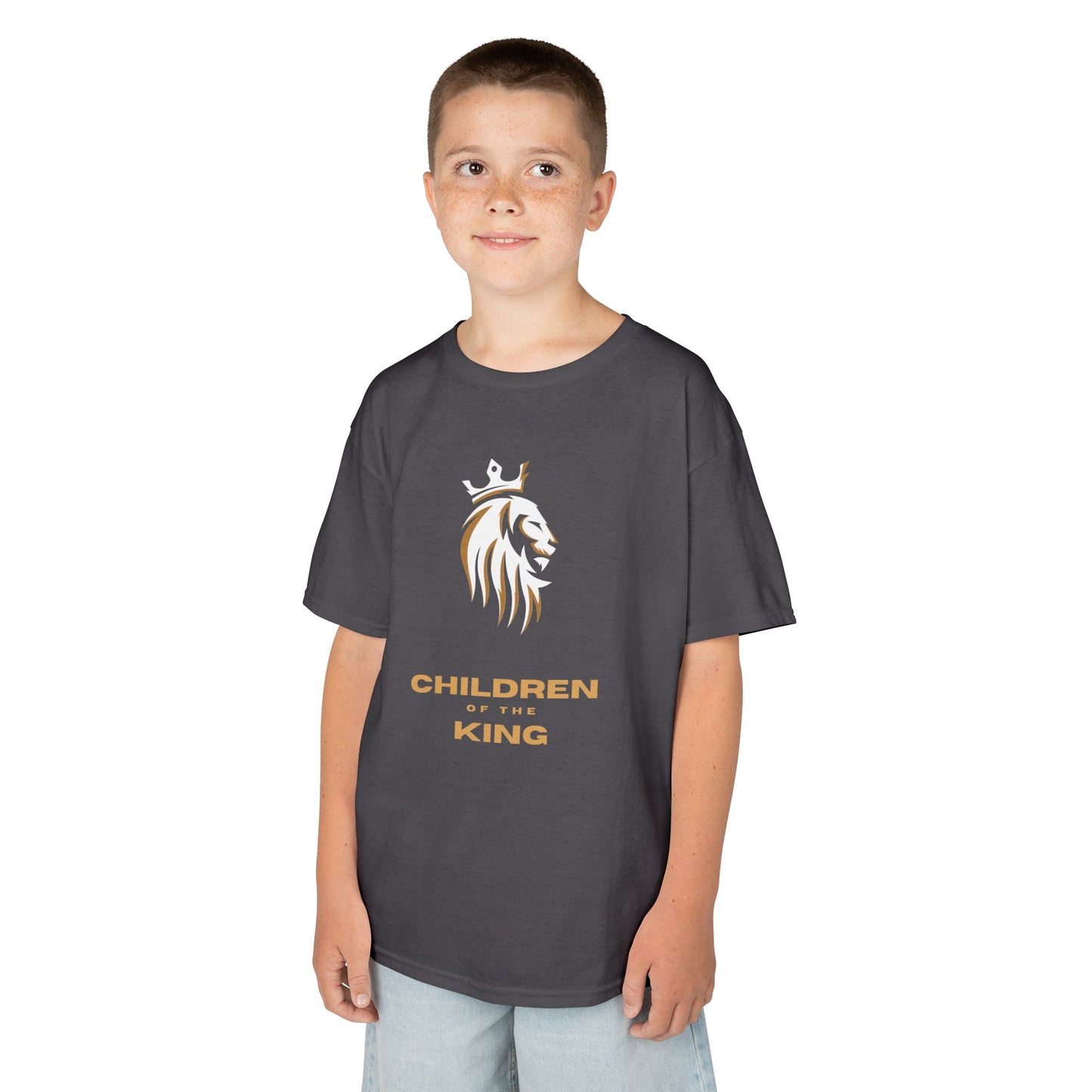 Children of the King Inspirational Kids Cotton T-Shirt (WL)