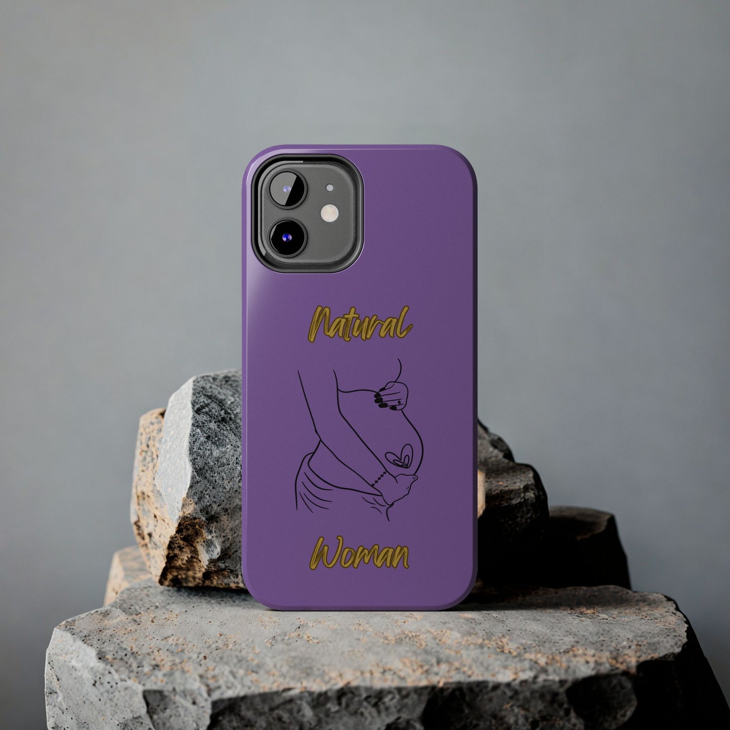 Natural Woman Loved In & Out (BL)Tough Phone Cases LIGHT PURPLE