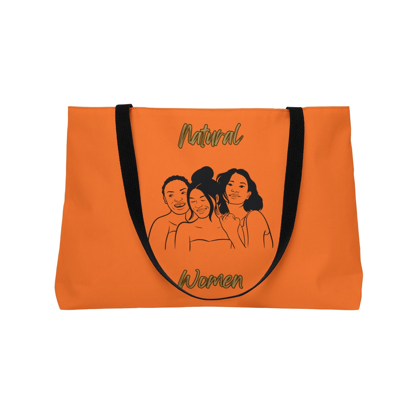 Natural Women Laughing Friends (BL) Weekender Tote Bag CRUSTA