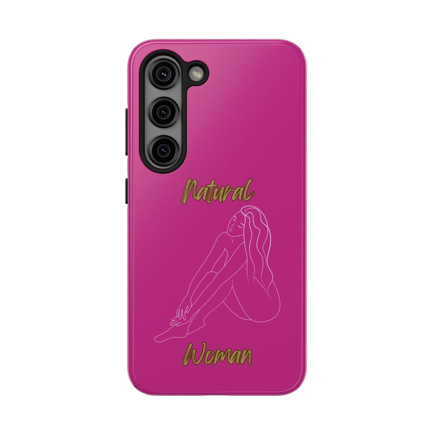 Natural Woman Beauty (WL) Tough Phone Cases PINK