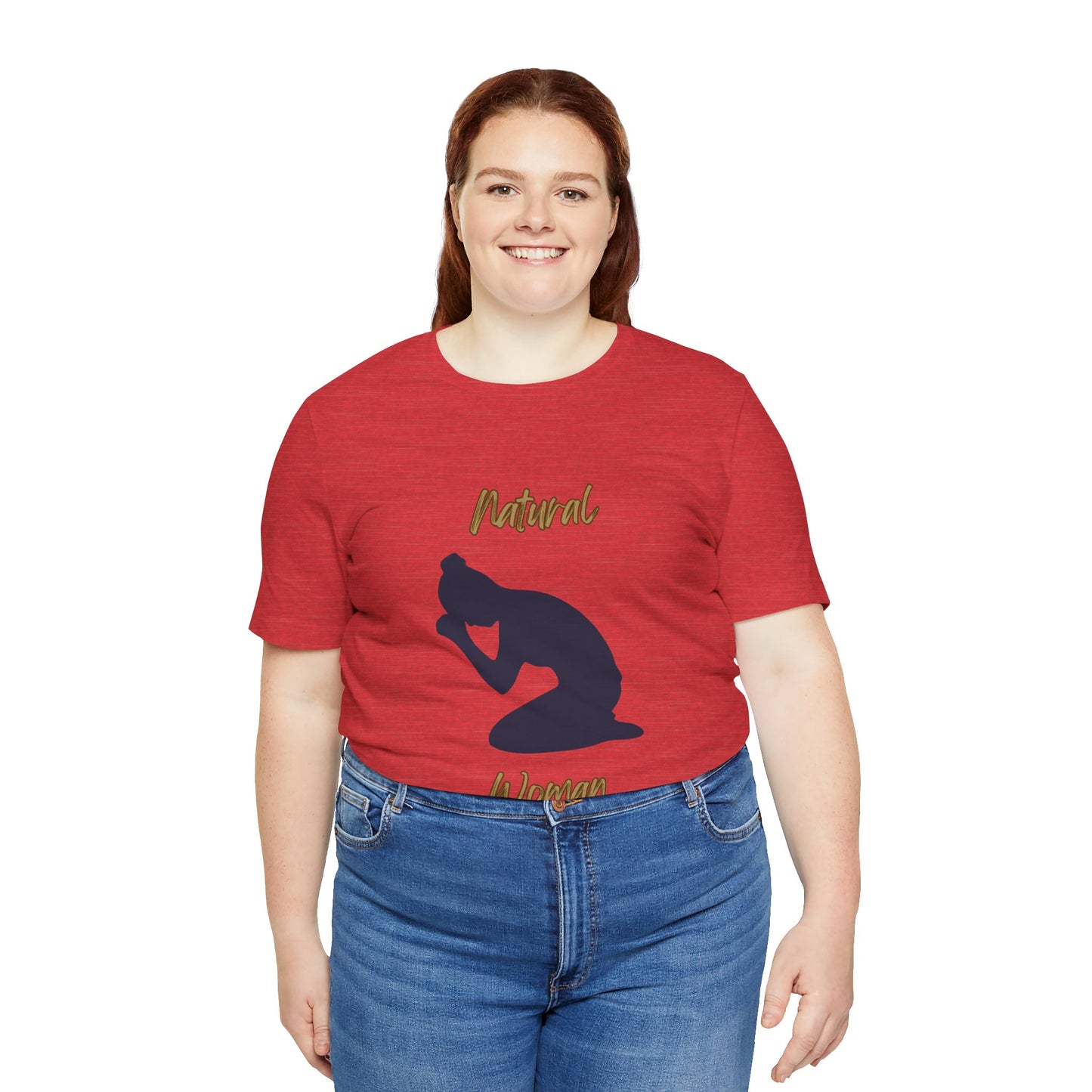 Natural Woman Pray (BL) Short Sleeve T-Shirt
