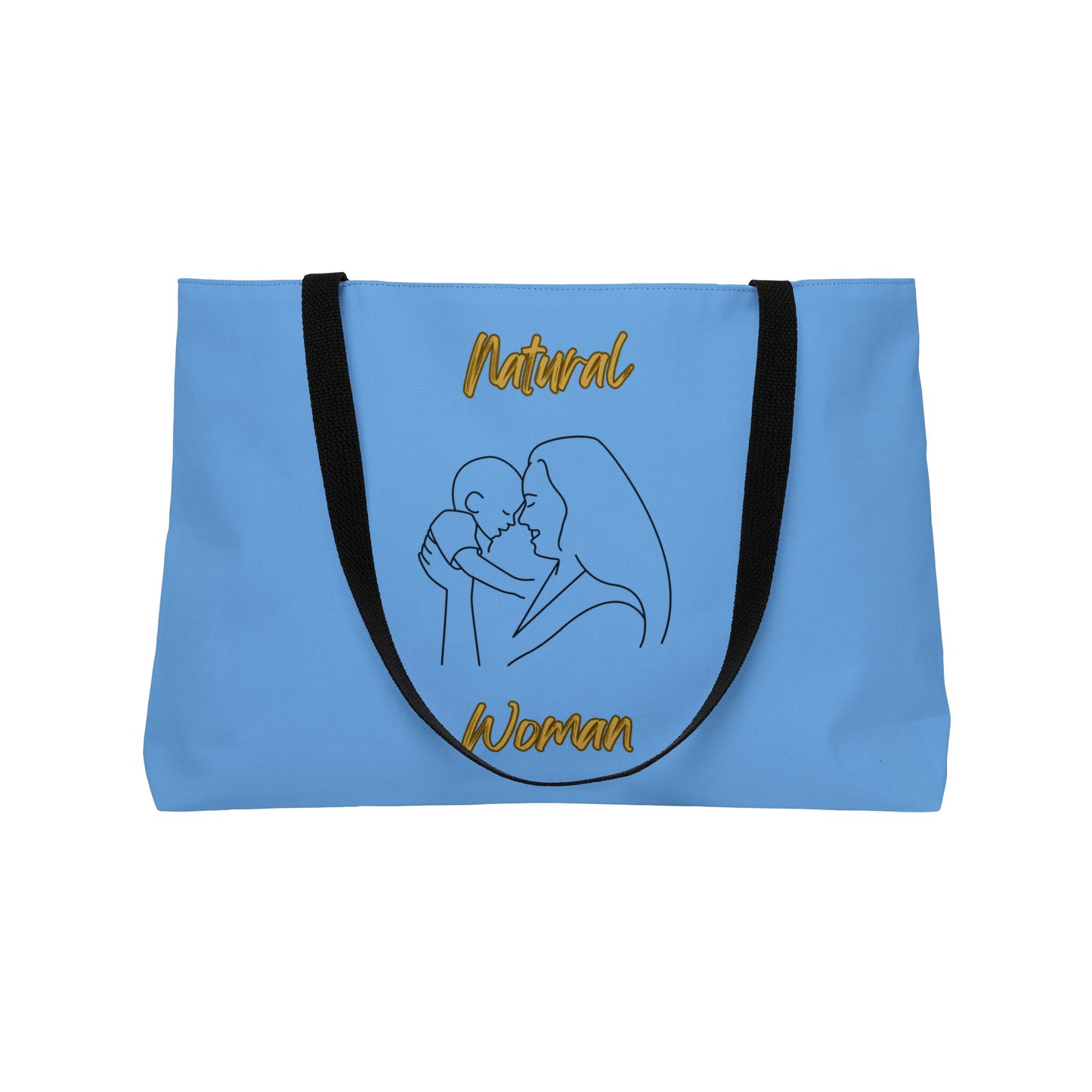 Natural Woman Joy (BL) Weekender Tote Bag LIGHT BLUE